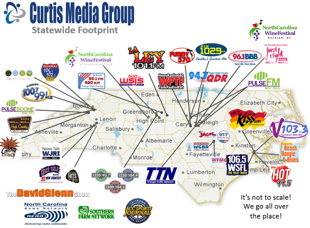 Curtis Media Group Coastal Carolina » Our Radio Stations